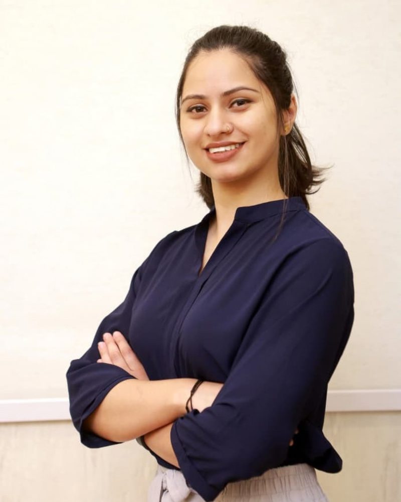 Nikita Chauhan Nikita Chauhan, yoga teacher and yoga therapist at Pratimoksha Dubai